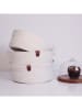 Scandinavia Concept 3er-Set: Aufbewahrungskörbe in Creme - (H)10 x Ø 25 cm