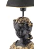 ABERTO DESIGN Tafellamp zwart/goudkleurig - (H)67 x Ø 25 cm