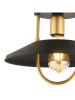 ABERTO DESIGN Hanglamp zwart/goudkleurig - (H)23 x Ø 30 cm