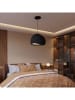 ABERTO DESIGN Lampa wisząca w kolorze czarnym - Ø 42 cm