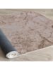 ABERTO DESIGN Laagpolig tapijt lichtbruin/lichtroze