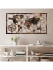 ABERTO DESIGN Wanddecoratie "World Map" - (B)120 x (H)60 cm