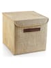 ABERTO DESIGN Opbergbox beige - (B)30 x (H)30 x (D)30 cm