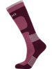 Zigzag Ski-/ Snowboardsocken "Tippy" in Rot/ Lila