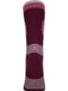 Zigzag Ski-/ Snowboardsocken "Tippy" in Rot/ Lila