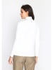 C& Jo Rollkragenpullover in Weiß