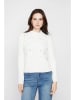 C& Jo Sweter w kolorze białym