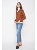 C& Jo Cardigan in Cognac