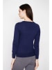 C& Jo Sweter w kolorze granatowym