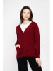 C& Jo Kardigan w kolorze bordowym