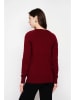 C& Jo Kardigan w kolorze bordowym