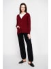 C& Jo Kardigan w kolorze bordowym