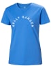 Helly Hansen Koszulka funkcyjna "F2F Cotton Tee 2.0" w kolorze niebieskim