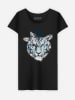 WOOOP Shirt "Frozen Tiger" in Schwarz