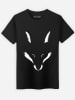 WOOOP Shirt "Foxy Shape" in Schwarz