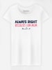 WOOOP Shirt "Always Right Mom" wit