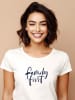 WOOOP Shirt "Family First" wit