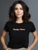 WOOOP Shirt "Happy Mom" zwart