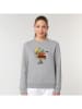 WOOOP Sweatshirt "Burger greeting" grijs