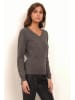 Soft Cashmere Kasjmieren trui antraciet