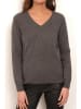 Soft Cashmere Kasjmieren trui antraciet