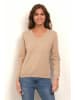 Soft Cashmere Kaschmir-Pullover in Beige
