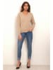 Soft Cashmere Kasjmieren trui beige