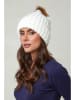 Soft Cashmere Mütze in Weiß