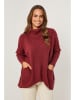 Soft Cashmere Rollkragenpullover in Bordeaux