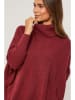 Soft Cashmere Rollkragenpullover in Bordeaux