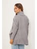 Soft Cashmere Rollkragenpullover in Grau