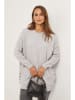 Soft Cashmere Pullover in Grau