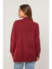 Soft Cashmere Rollkragenpullover in Bordeaux