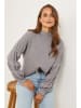 Soft Cashmere Pullover in Grau