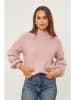 Soft Cashmere Pullover in Rosé