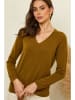 Soft Cashmere Sweter w kolorze oliwkowym