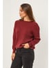Soft Cashmere Sweter w kolorze bordowym