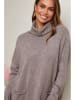Soft Cashmere Rollkragenpullover in Taupe