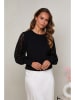 Soft Cashmere Trui zwart