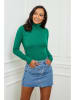 L'armoire de Suzette Rollkragenpullover in Grün