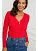 Soft Cashmere Cardigan in Rot
