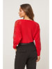 Soft Cashmere Pullover in Rot