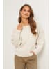 Soft Cashmere Sweter w kolorze kremowym