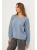 Soft Cashmere Sweter w kolorze niebieskoszarym