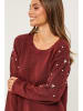 Soft Cashmere Trui bordeaux