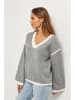 Soft Cashmere Trui grijs