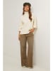 Soft Cashmere Rollkragenpullover in Creme