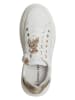Patrizia Pepe Leder-Sneakers in Weiß