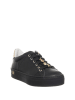 Patrizia Pepe Skórzane sneakersy w kolorze czarnym