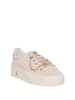 Patrizia Pepe Leder-Sneakers in Beige